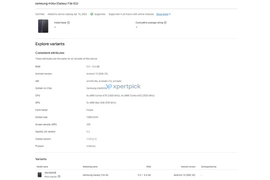 samsungun uygun fiyatli telefonu google play consoleda gorundu 0 13lhEVQv