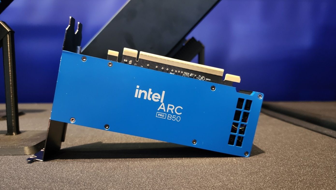 intel arc pro b50 geekbenchte goruntulendi iste sonuclar 0 zu6m1yLL