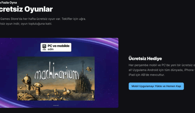Bedava Epic Games Oyunları Eylül 2025 Ücretsiz Oyun Listesi
