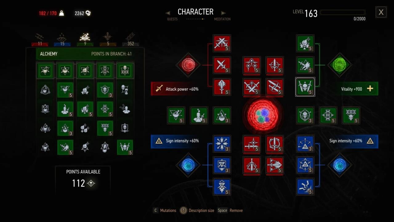 En İyi Witcher 3 Modları Extra Skill Slots & Mutations