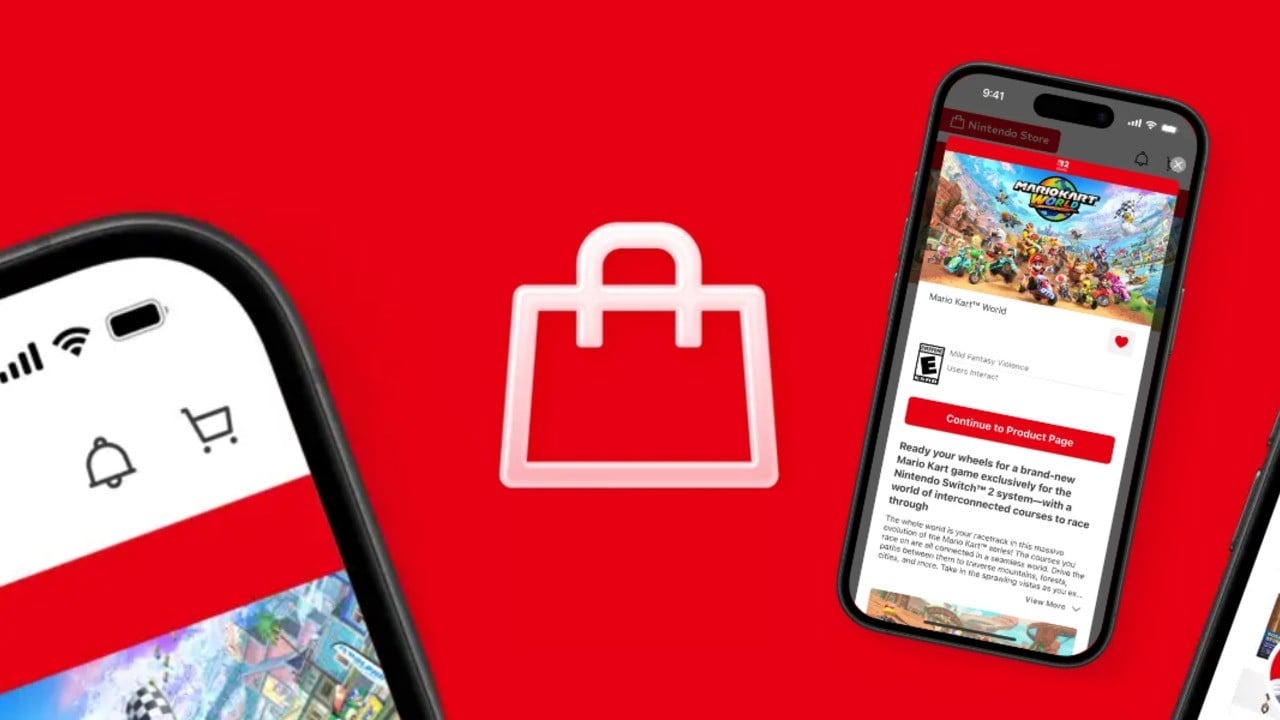 Nintendo Store Artık Android ve iOS’ta Nintendo Store