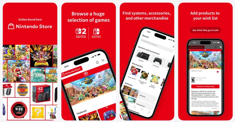 Nintendo Store Artık Android ve iOS’ta Nintendo Store1
